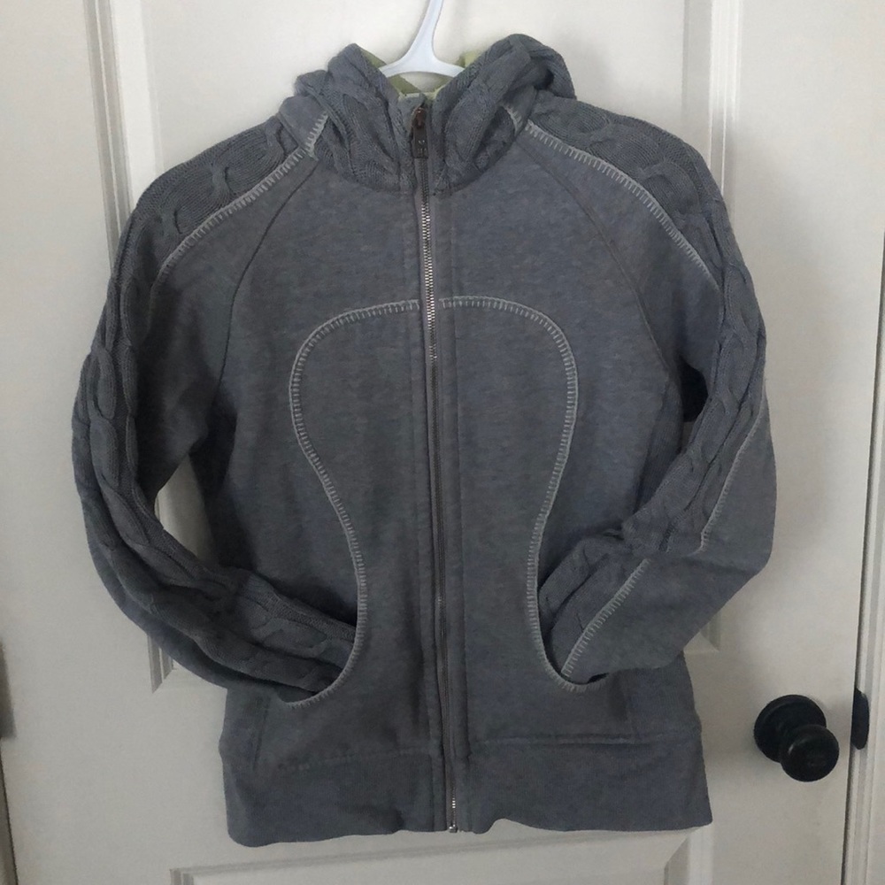 Lululemon Grey Scuba Hoodie